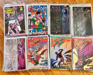 No discount-Per clients request  Beck & Caul Investigations, Bill & Ted's, Black Orchid, Blood of the Innocent comics