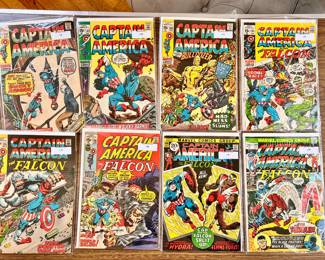 No discount-Per clients request  Captain American comics  #131 through & Captain American and the Falcon #134 through #205 