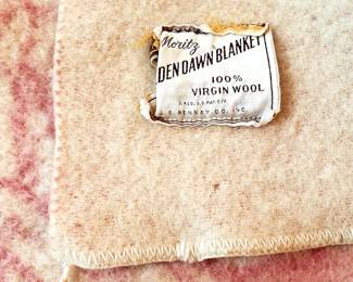 Vintage Virgin Wool Blankets