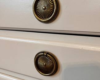 close up of drawer pulls