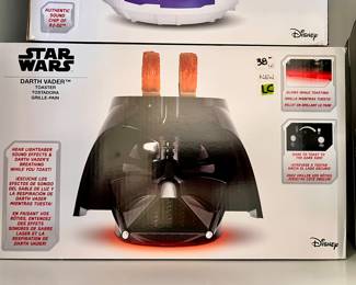new in box - Star Wars Darth Vader Toaster 
