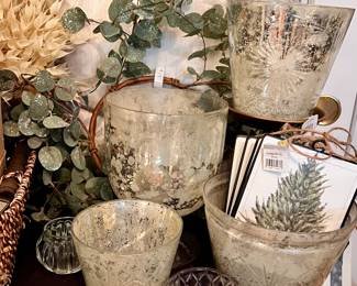 New and beautiful home decor items from Lauren at Boxwood in W. Dundee 