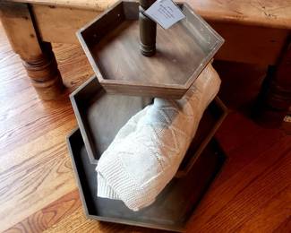 Pottery Barn 3-Tier Tray