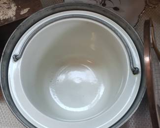 Vintage Jens Quistgaard Dansk copper ice bucket / wine cooler / casserole