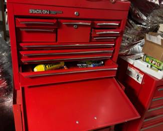 Stack-on toolboxes