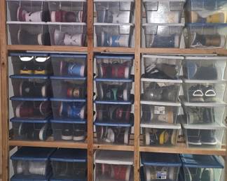 1 of 8 pictures - Vintage Nike Collectable shoes (over 300)