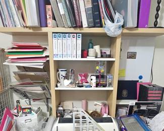 Crafting Items (another Cricut Maker on table)