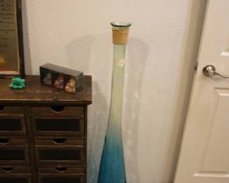 Oversize Decorative Glass Bottle