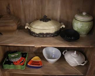 Kitchenware, Serving Dishes, Cannisters