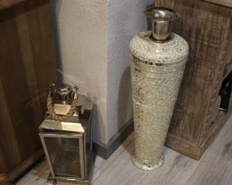 Mosaic Vase, Lantern Decor