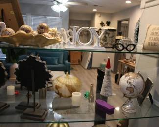 Home Decor, Desk Globe, Wrought Iron Eyeglass Decor