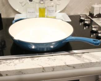 Enamel Cast Iron Skillet
