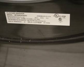 Samsung  Stackable Brushed Black W/Copper Accents Washer & Dryer Set