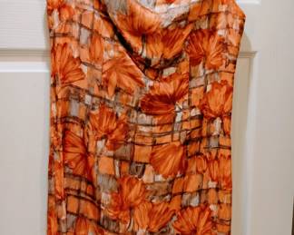 Vintage 1960's Silk Dress