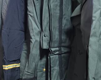 Military clothes and overcoat