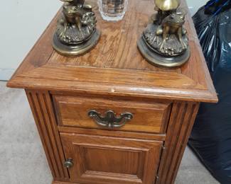 Vintage wooden night stand $50.00