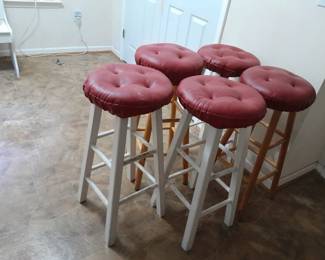 Wooden bar stools $25.00 ea