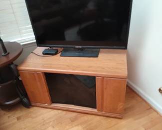 Oak Storage and TV Stand  $75.00