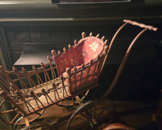 Victorian baby carriage 