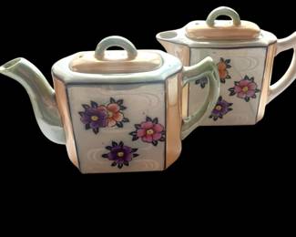Lusterware Teapots 