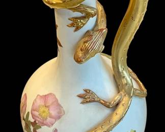 Royal Worcester Dragon Vase
