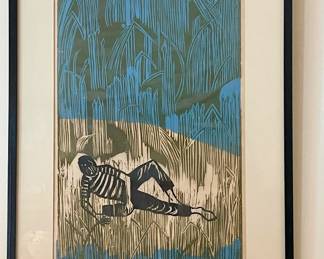 Clearing in the Grass - Artist's Proof - Signed: E. Shedden 