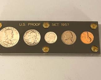 U.S. Proof Coin Set - 1957