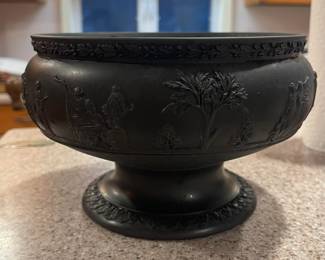 Wedgwood Black Basalt Footed Bowl