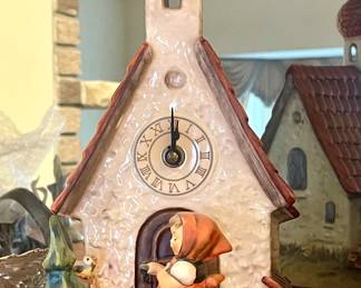 Goebel Hummel Chapel Clock