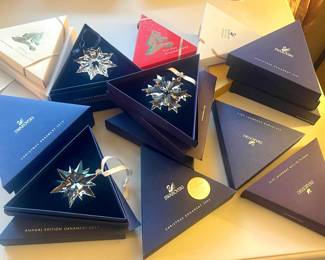 Swarovski Annual Edition Ornaments 