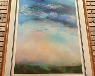 Pastel Original / Skyscape by Aleah Koury 