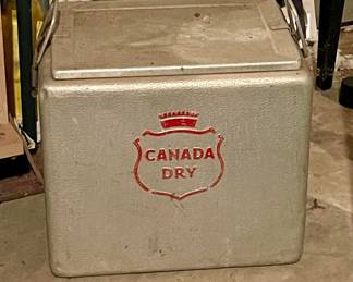 Vintage Canada Dry Cooler