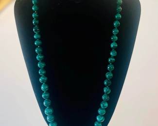 Malachite Faceted Necklace