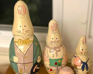 Easter Bunnies - Nesting Set 