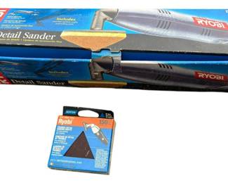 Ryobi DS1100 Detail Sander WSanding Sheets