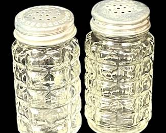 Vintage Anchor Hocking Salt Pepper Set
