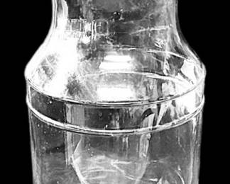 Vintage Clear Glass Drink Dispenser
