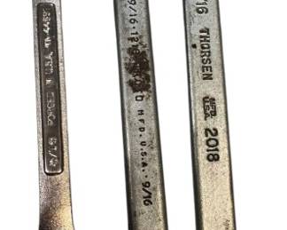 Assorted Combination Wrenches
