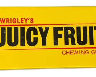 Small Vintage Juicy Fruit Gum Tin 