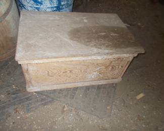 Hand crafted wooden box