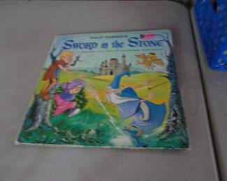 Panorama vintage Sword in the Stone record Album