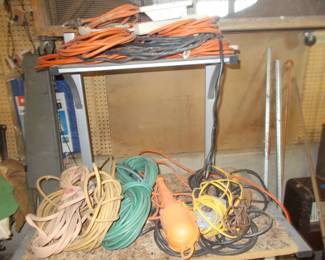LOTS of electrical cords