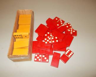 Dominos/ cream set missing one