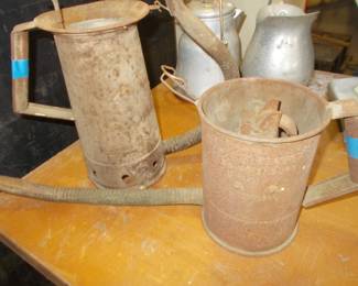Antique oil dispensers