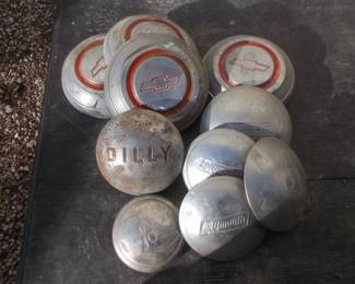 Really vintage hub caps