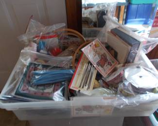 Craft and sewing supplies