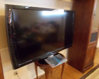 Large flat screen tv