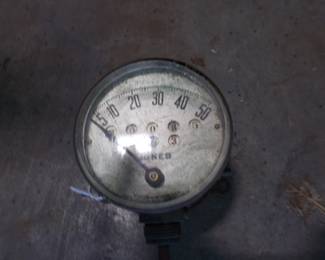 Jones automobile or motorcycle speedometer
