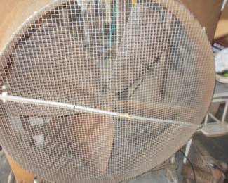LARGE shop fan   works