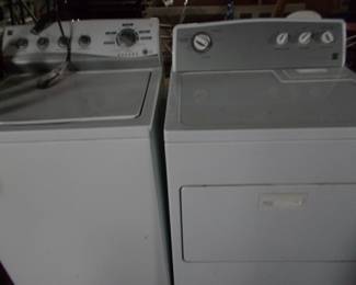 Kenmore washer and dryer  